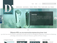 Tablet Screenshot of dalessio.com.ar